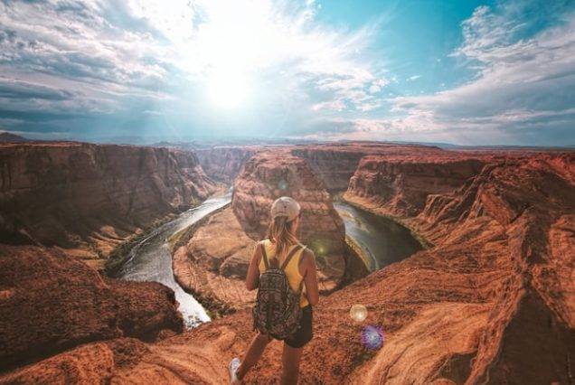 morning view in nepal mountains