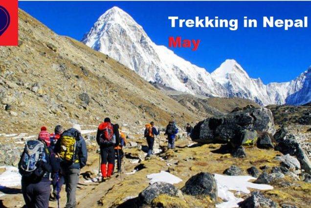 trekking in nepal in may