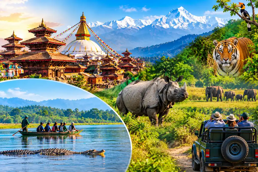 Nepal Tour Packages – Chitwan Wildlife Safari 6 Days
